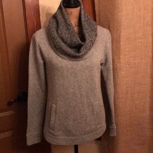 JCrew fennel neck sweater/sweat shirt style top